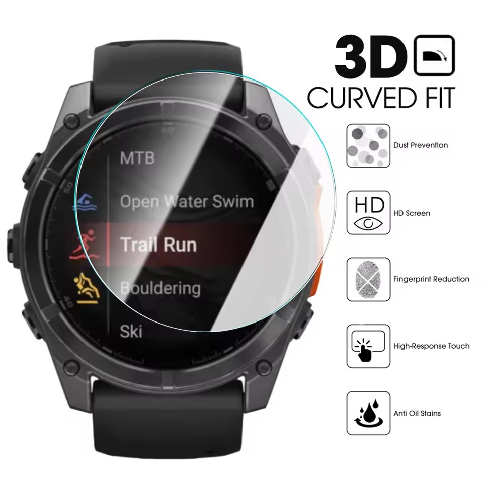 Screen Protector For Garmin In - Watch Face Protector recensione e prezzo