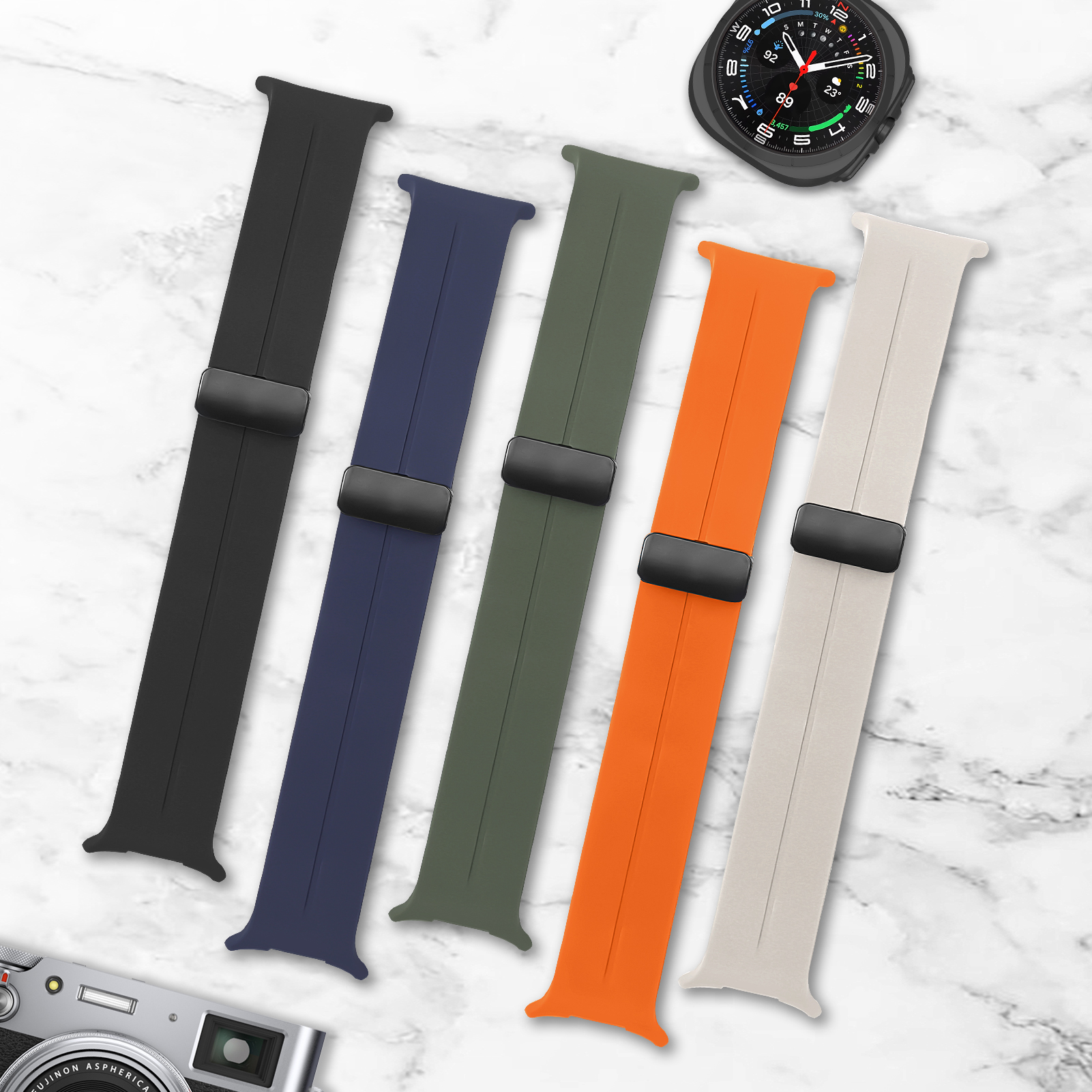 Magnetic For Samsung Galaxy wa - Samsung Smartwatch Ultra Accessories recensione e prezzo