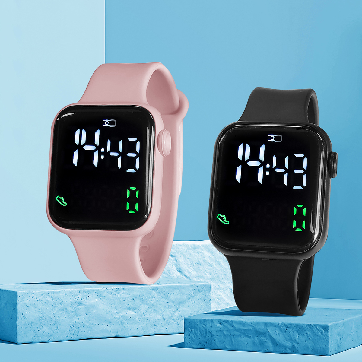 New 2PCS Student Minimalist Sm - Smartwatch Icon recensione e prezzo