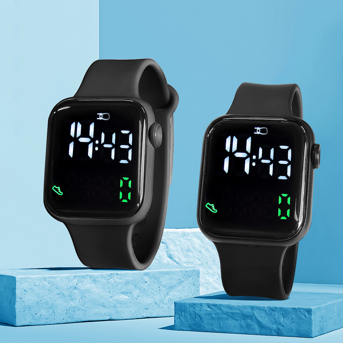New 2PCS Student Minimalist Sm - Smartwatch Icon recensione e prezzo
