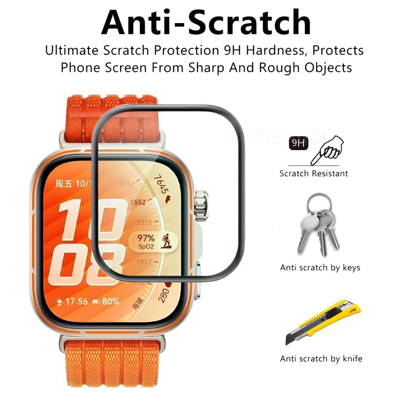 Soft Tempered Glass for Huawei - Watch Face Protector recensione e prezzo