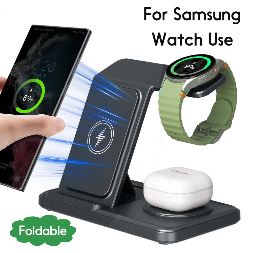 3 in 1 Wireless Charger Stand  - Watch Charger Cable recensione e prezzo