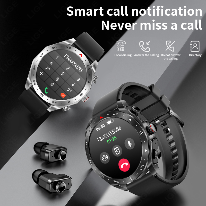 LIGE With Earbuds Bluetooth He - Smartwatch Headset recensione e prezzo