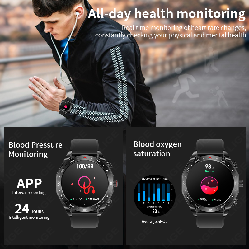 LIGE With Earbuds Bluetooth He - Smartwatch Headset recensione e prezzo